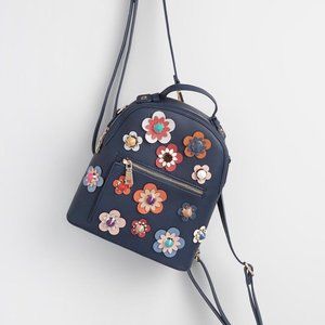 ModCloth Psychedelic Peonies Backpack